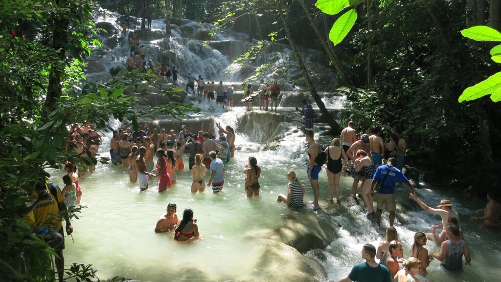 jamaica, dunn's river falls, to travel, caribbean, jamaica, jamaica, jamaica, jamaica, jamaica